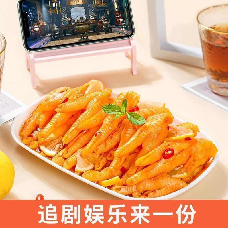 酸辣无骨鸡爪罐装去骨脱骨凤爪网红小吃即食休闲泡椒商用解馋零食|undefined