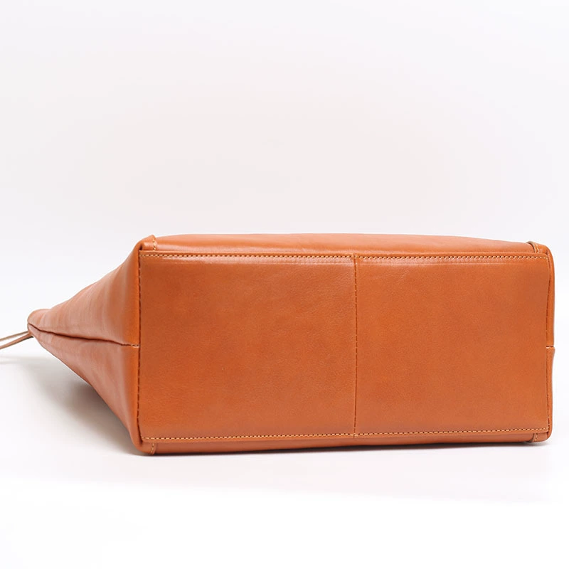 Leather classic fashionable handheld purse, bag, genuine leather