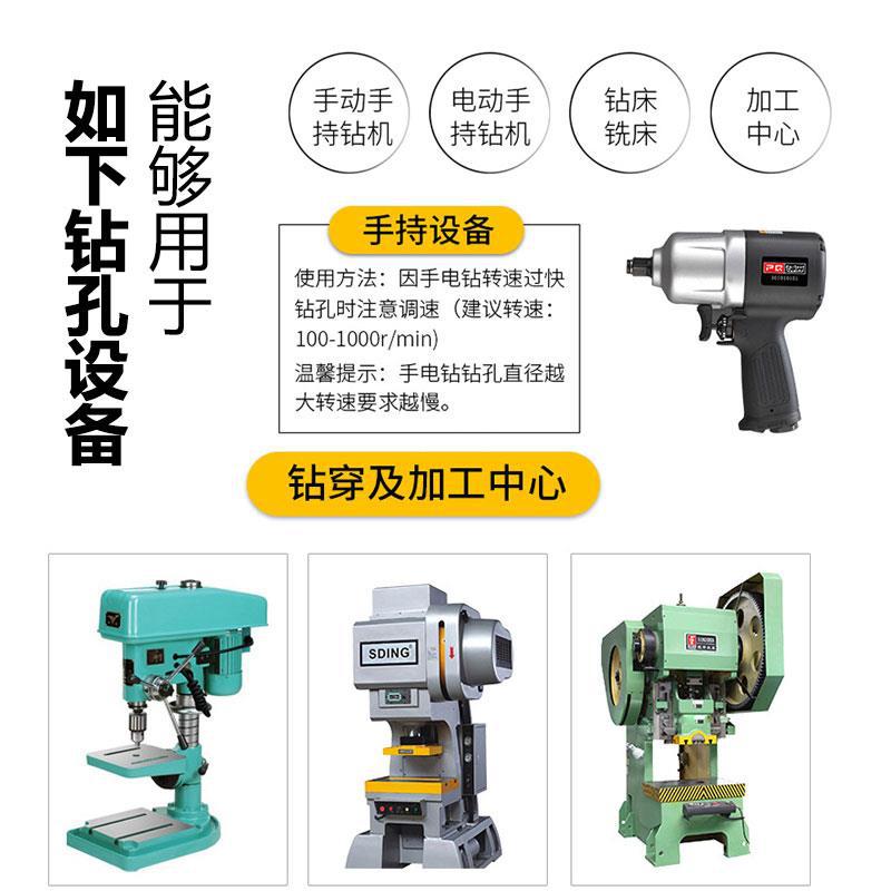 麻花钻头含钴电钻打孔钻头不锈钢开孔器钻孔转头套装大全木工