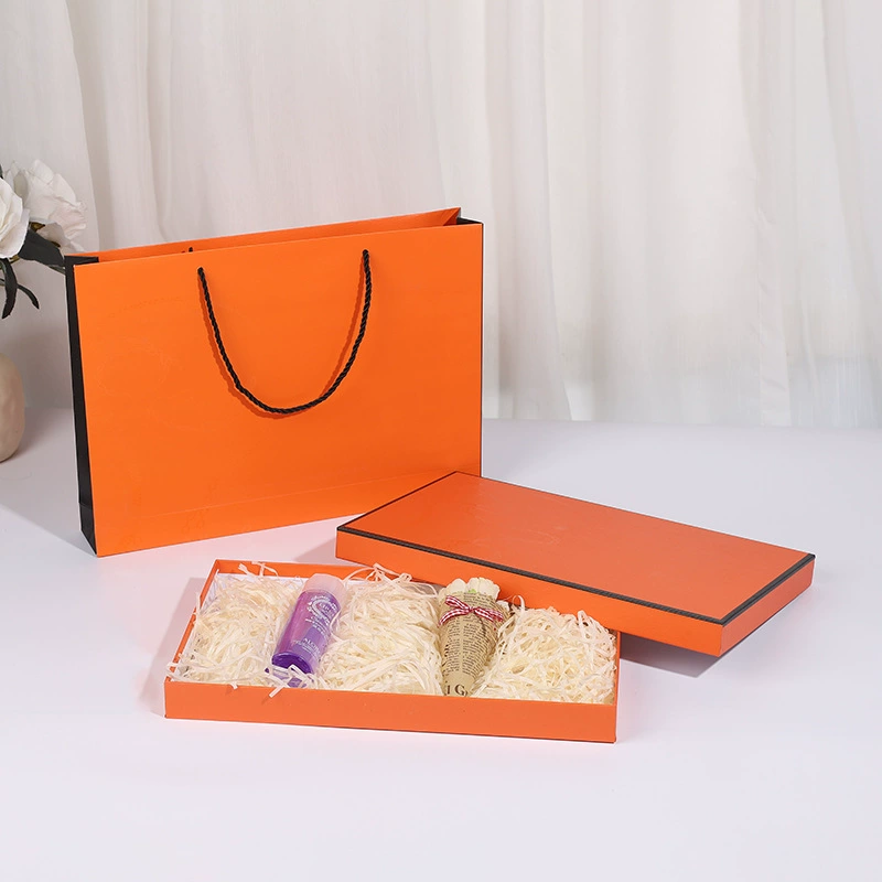 Silk high-end gift box, scarf, light luxury style, Birthday gift