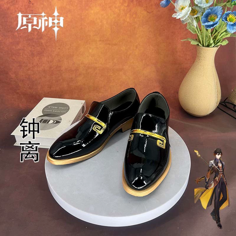 Оригинальный бог Zhong Li COS обувь косплей обувь двухмерная динамичная выставка, поддержка обуви может быть определена