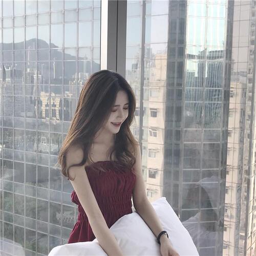 Women's Summer Korean Version New Compression Pleated Mushroom Edge Bralette Backless Short Sleeveless Top Outer Worn Base Shirt