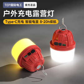 充电式led灯泡夜市摆摊地摊灯车厢灯户外照明灯超亮长续航大容量