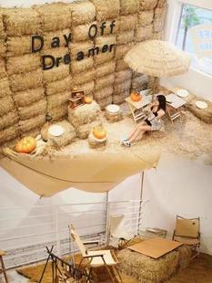 Straw Stacks Straw Decoration Photography Props Straw Bale Grain Grass Pile Wedding Photography Props Round Square Straw Stacks Sofa