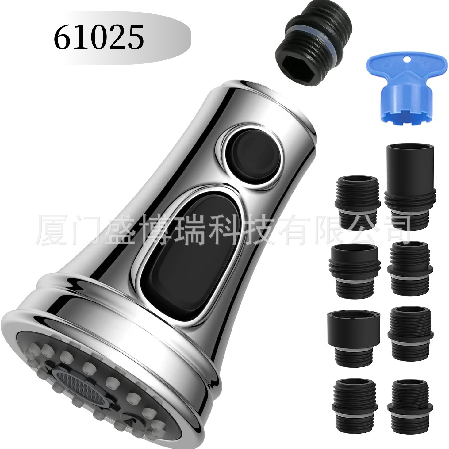 Kitchen pull-out faucet accessories, pull-out head series, sink, sink, multi-functional anti-splash water extension nozzle undefined