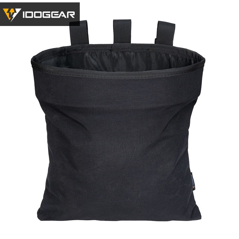 IDOGEAR pequeño clip de escorpión de acero bolsa de reciclaje ventiladores militares bolsa de almacenamiento táctico sello de cintura bolsa de accesorios al aire libre CS bolsa de artículos diversos