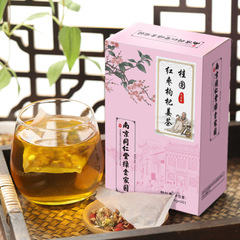 Nanjing Tongrentang Longan, Red Date, Rose, Wolfberry and Ginger Tea, Women's Aunt Goddess Camellia Herbal Substitute Tea for Hair
