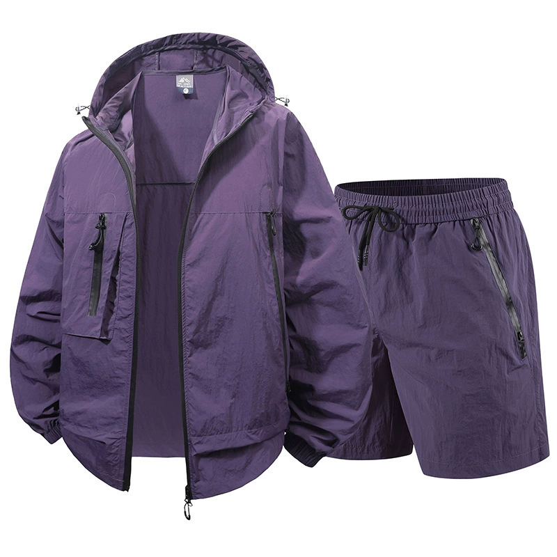 Трансграничная оптовая новая солнцезащитная одежда с капюшоном для мужчин кожа одежда для пар дышащий открытый солнцезащитный крем для рыбалки