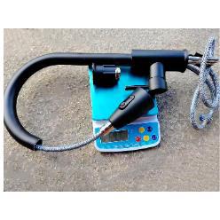 Comercio exterior transfronterizo versión 304 de acero inoxidable cepillado negro plano de tres vías fregadero de la cocina fregadero grifo caliente y fría