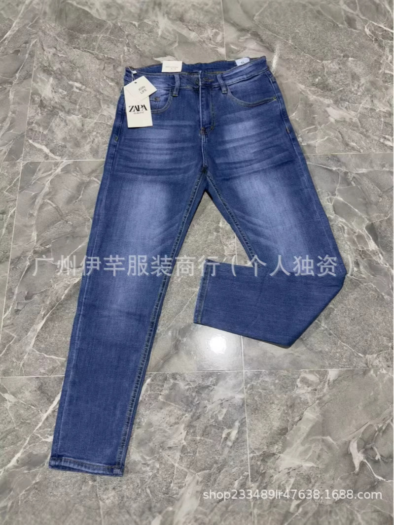 Men's Jeans Wholesale Straight Retro New Jeans for Men Available