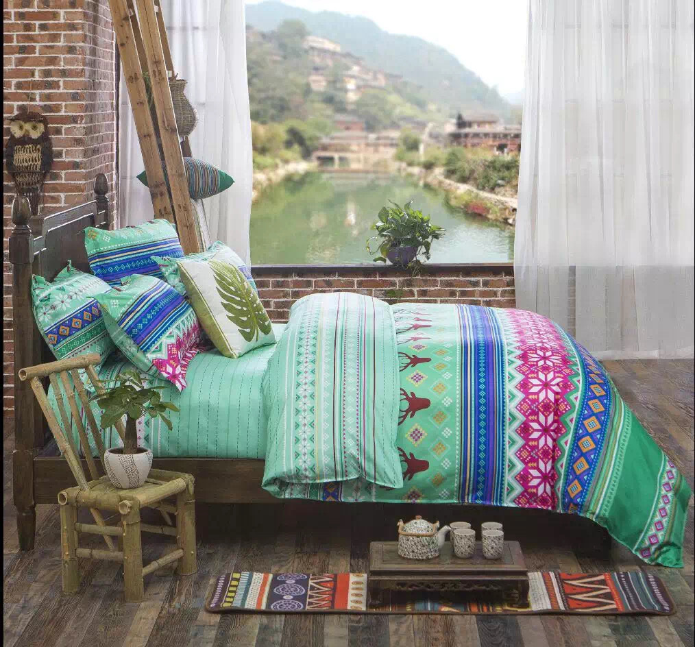 2021 nuevo conjunto de tres piezas transfronterizo estilo europeo y americano Amazon estudiante casa de dos piezas Juego de cama