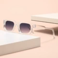 Transparent frame gradient gray film