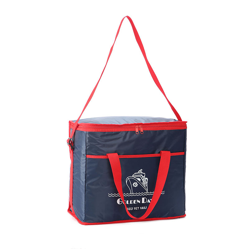 Bolsa Térmica Porta Alimentos de Tela Oxford, Portátil, Plegable, para Viaje