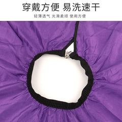 理髮圍布單色鬆緊帶領口加厚加大髮廊剪髮披肩焗油染髮圍布批發