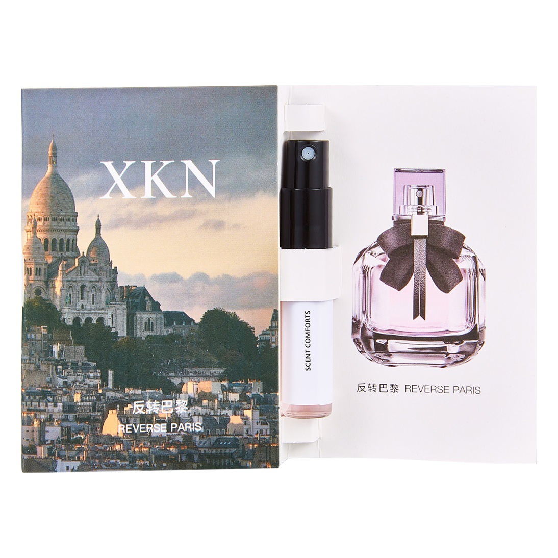 3ml perfume sample Q version card trial men and women lasting natural light fragrance portable gift night market live wholesale