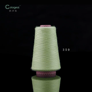 GRS认证色纺包芯纱色牢度高抗起球好柔软蓬松多色现货厂家直发