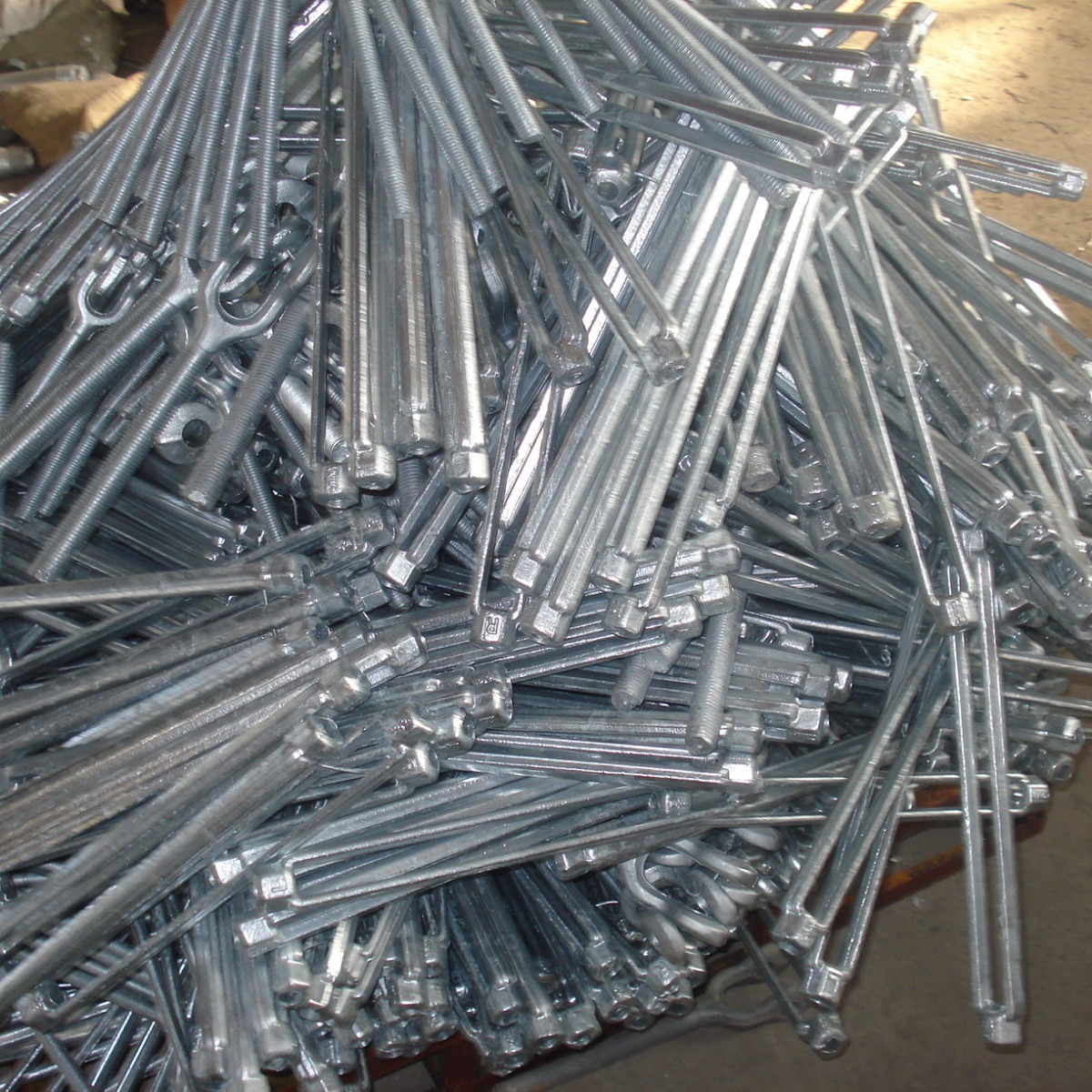 美式锻造花兰）钢丝绳拉紧器收紧器伸缩紧绳器花兰螺栓