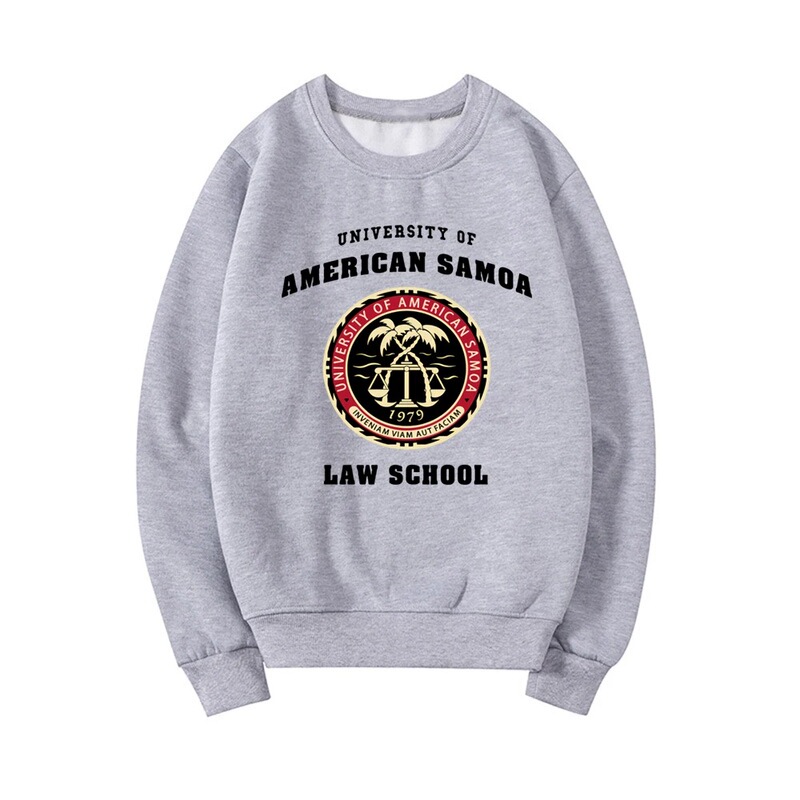 University of American Samoa Law School Sweatshirt, Unisex Crewneck Pullover, Graphic Hoodie, Women's Street Style