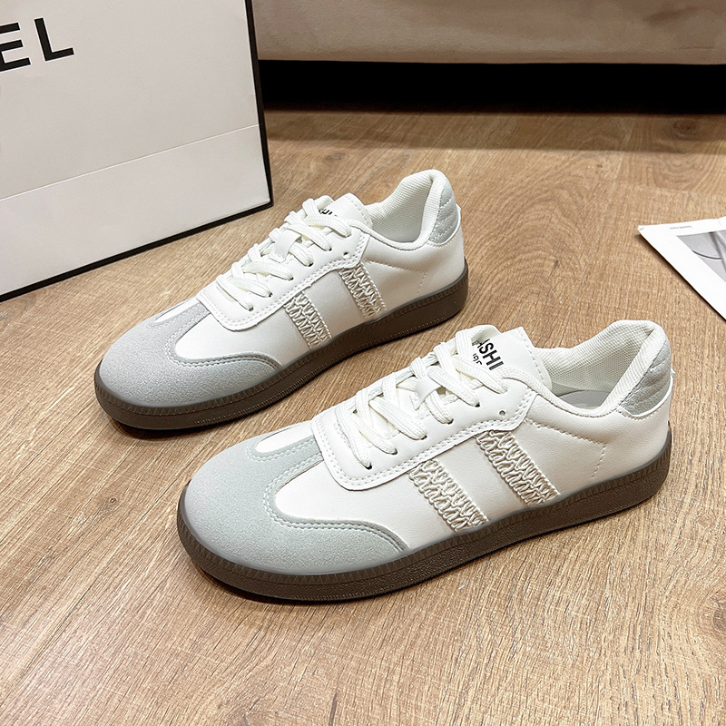 Zapatos de entrenamiento alemán de encaje de comercio exterior primavera y otoño para mujer nuevos zapatos Forrest Gump zapatos de deporte casuales de estilo explosivo de fondo plano, zapatos deportivos, zapatos individuales image 8