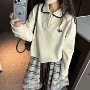 加厚新款长袖翻领卫衣