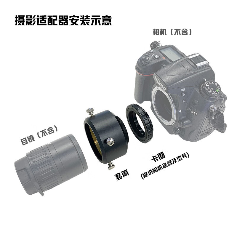 蔡司单筒观鸟镜Harpia 95T*FL/ 85T*FL 适配器可连接单反相机拍摄