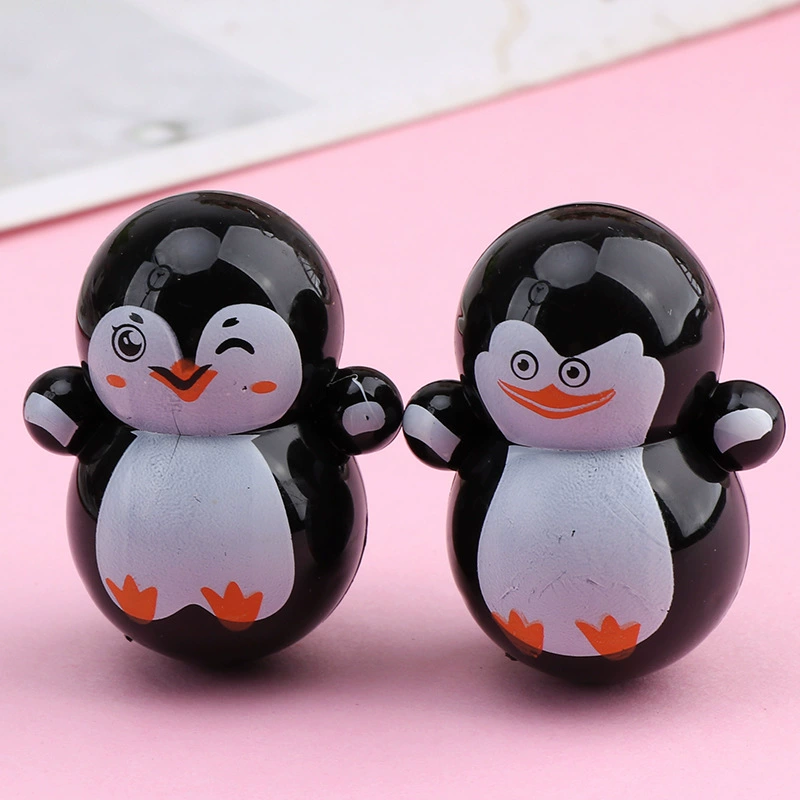  Cartoon small roly-poly doll, toy for leisure, pinguin, Birthday gift, nostalgia, wholesale