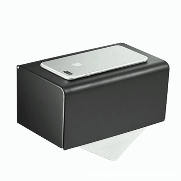 [Matte Black]-Tissue Box