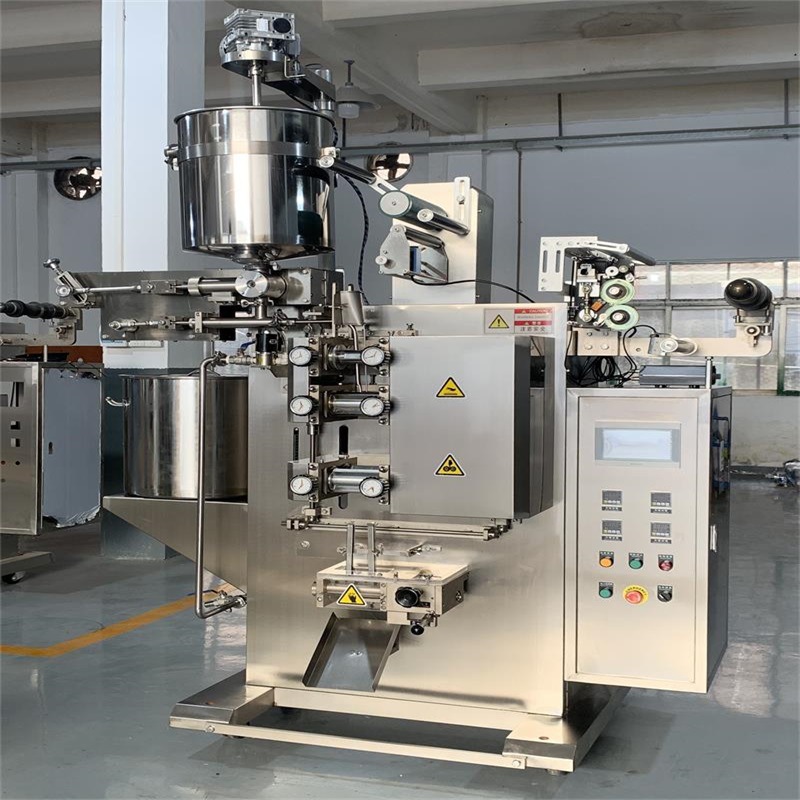 小袋装番茄酱番茄沙司全自动滚轮辊筒高速灌装包装机厂家优惠直销