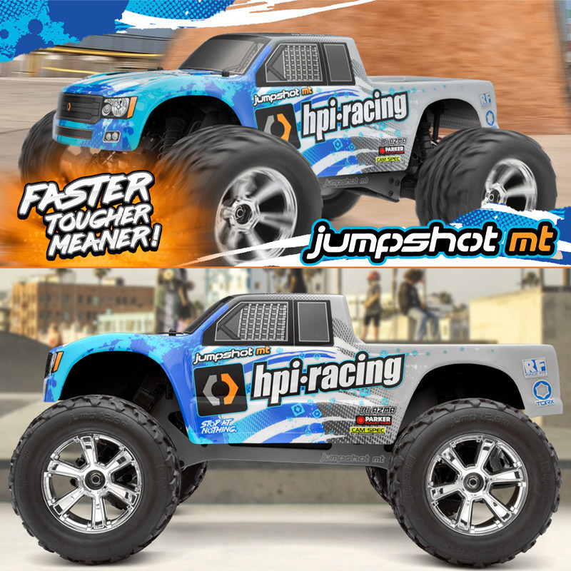 Hpi 1/10 Jumpshot Mt V2 Bigfoot Monster Truck Rc Remote Control Model Electric Off-Road 160260