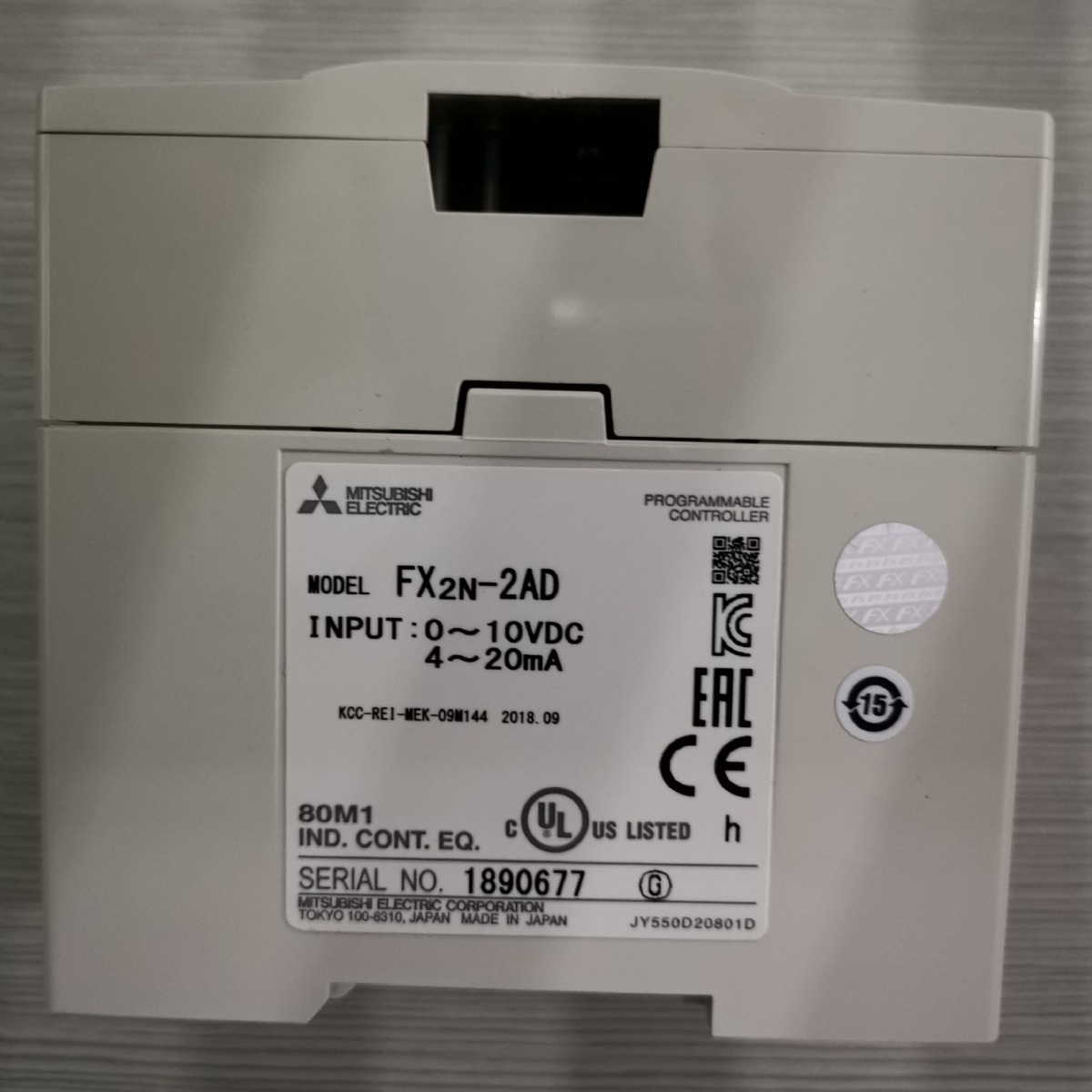 三菱PLC模块FX2N-2AD/2DA/FX3U-4AD/4DA/FX2N-8AD/FX3U-1PG现货