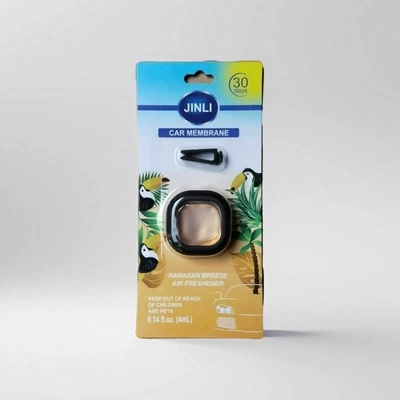 Car Perfume Aromatherapy air outlet clip breathable - small-green-orange-sweet-orange