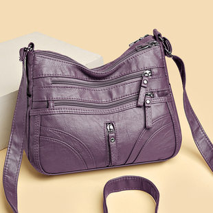 Capacious shoulder bag, one-shoulder bag