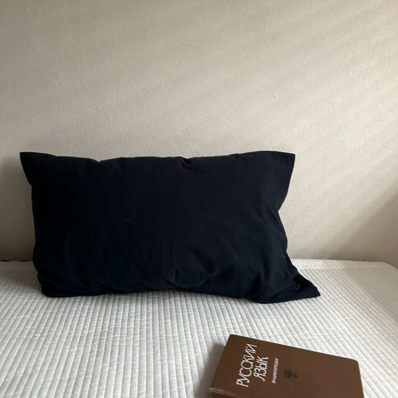 Ins風単品純綿枕カバー格子純色と封筒式枕カバー48*74単品枕芯内胆カバー