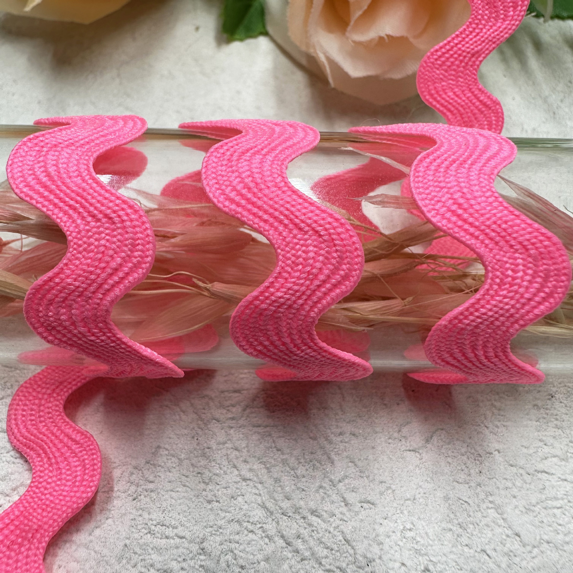 8mm onda sólida en forma de S curva banda de encaje cortina sombrero ropa infantil joyas de boda accesorios de ropa