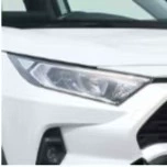 Suitable for Toyota Asia Dragon Rav4 Camry Light-Controlled Color-Changing Blackened Headlight Film Tpu Rear Light Color-Changing Film (Auto Color Change Film) - 20-24-models-rav4-headlight-film-transparent-model-cut-specifically-for-the-car