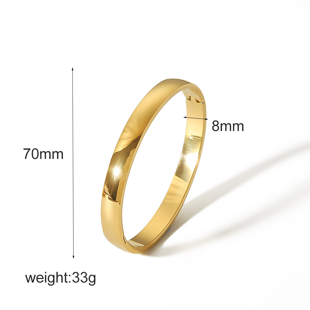 Nuevo estilo europeo y americano de diamantes ondulados pulseras de acero de aluminio no se desvanecen pulseras de acero inoxidable de alta calidad joyas