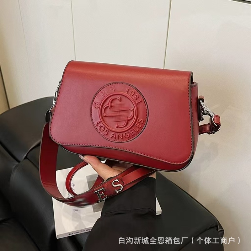 欧美爆款小众高级感女包潮25新款跨境外贸百搭印花复古单肩斜挎包|undefined