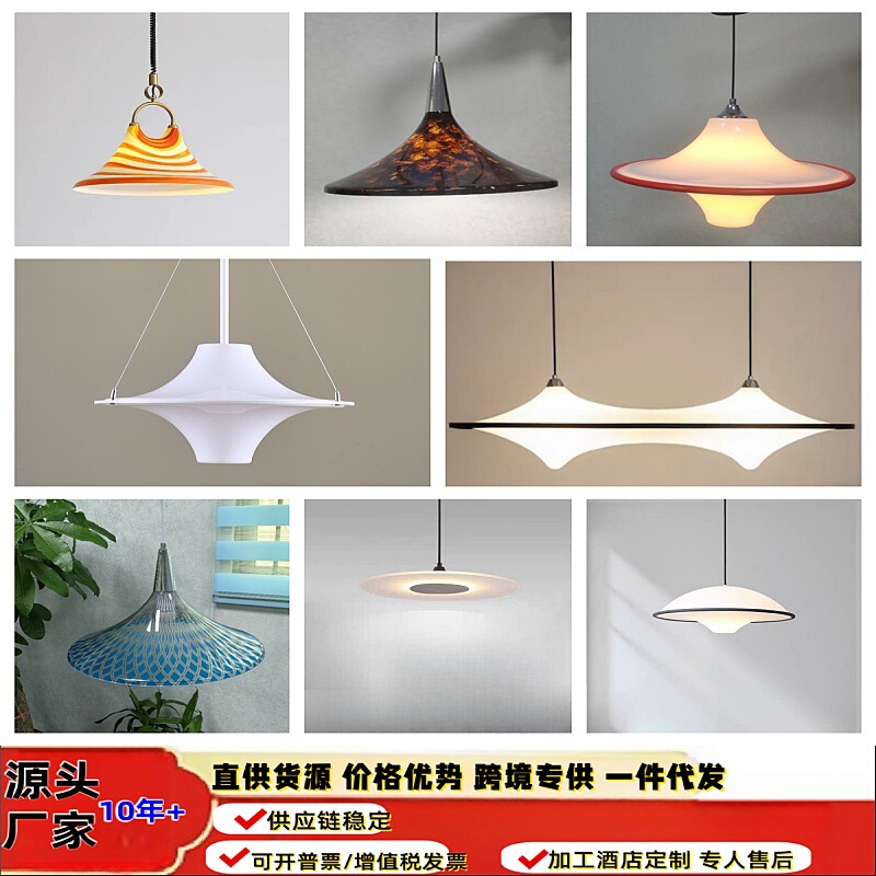 Hui Xin's New Long Strip Restaurant Chandelier Club Front Desk Ancient Lantern Designer Painted Art Lava Bar Chandelier