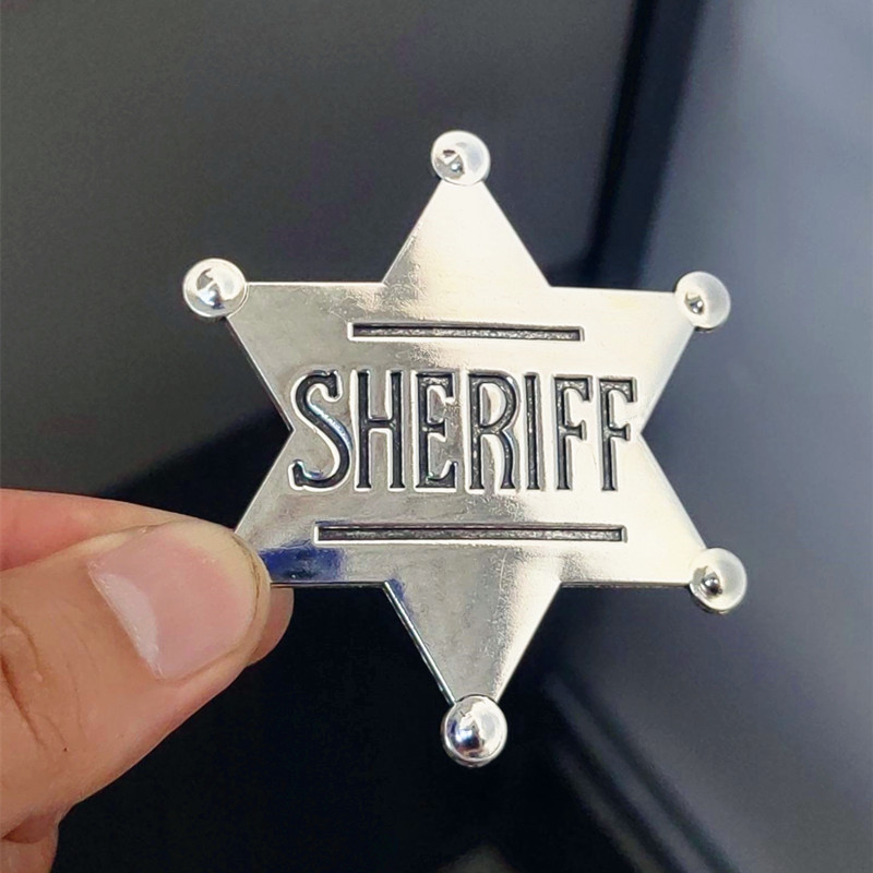 Transfronterizo Venta caliente Gobernador de Honor americano tapa insignia aniversario insignia estrella brillante pin insignia Medalla