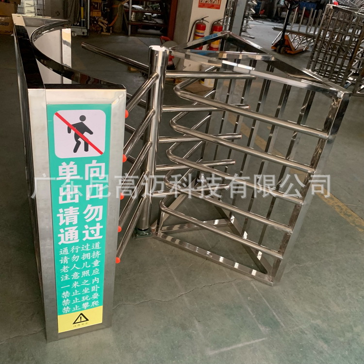 南平超市景区门进闸机 游乐园考场入口半高单向旋转门 车站单向门