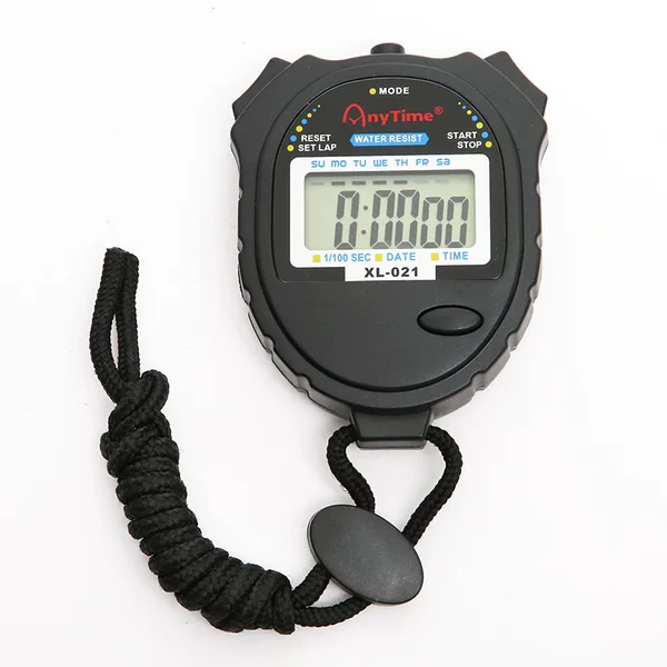 Xl-021 Multifunctional Digital Stopwatch Waterproof Stopwatch Sports Fitness Referee Special Digital Stopwatch Timer