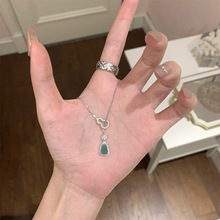 ��������ʽ�p���{ˮ�����J��ŮS925���y�߼����U�����i���