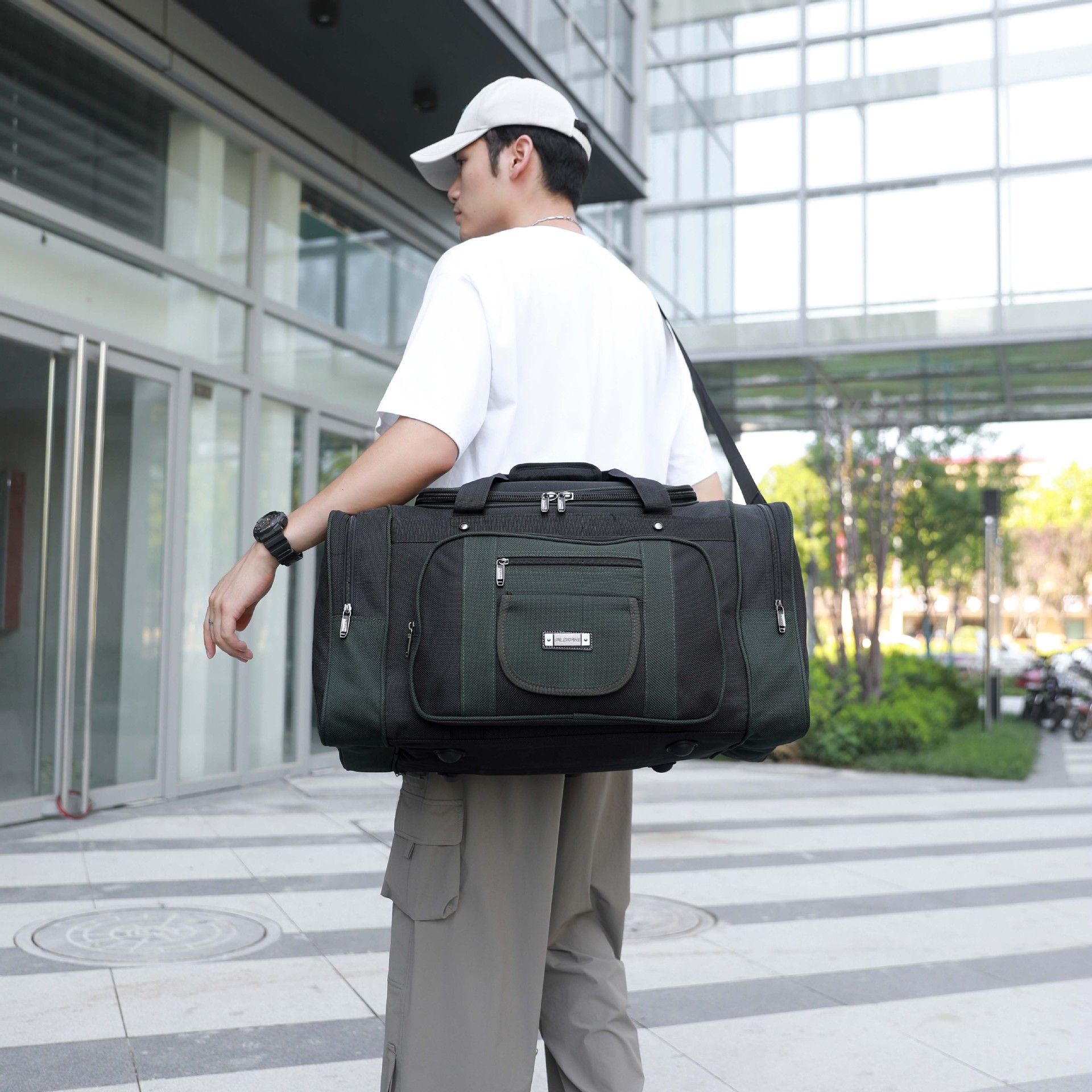 Neit zesummeklappbart Gepäck fir Geschäftsreesen op kuerz Distanzen fir Männer, liicht a multifunktionellt Gepäck mat grousser Kapazitéit_voghion.com