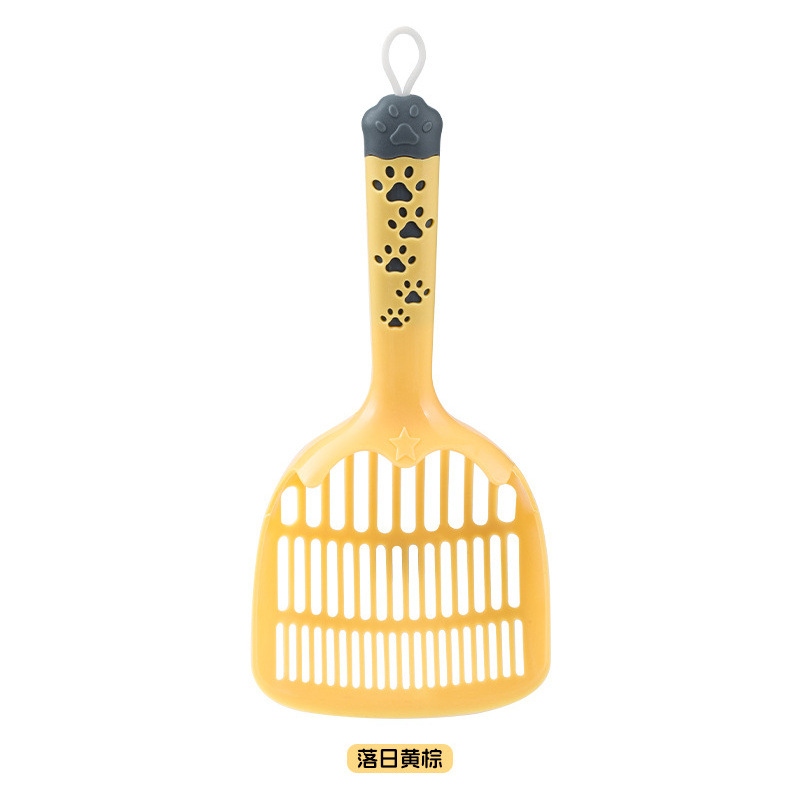 Fábrica al por mayor pala de arena para gatos grande de agujeros finos gruesos tofu arena pala de arena para gatos artefacto pala para gatos suministros para mascotas