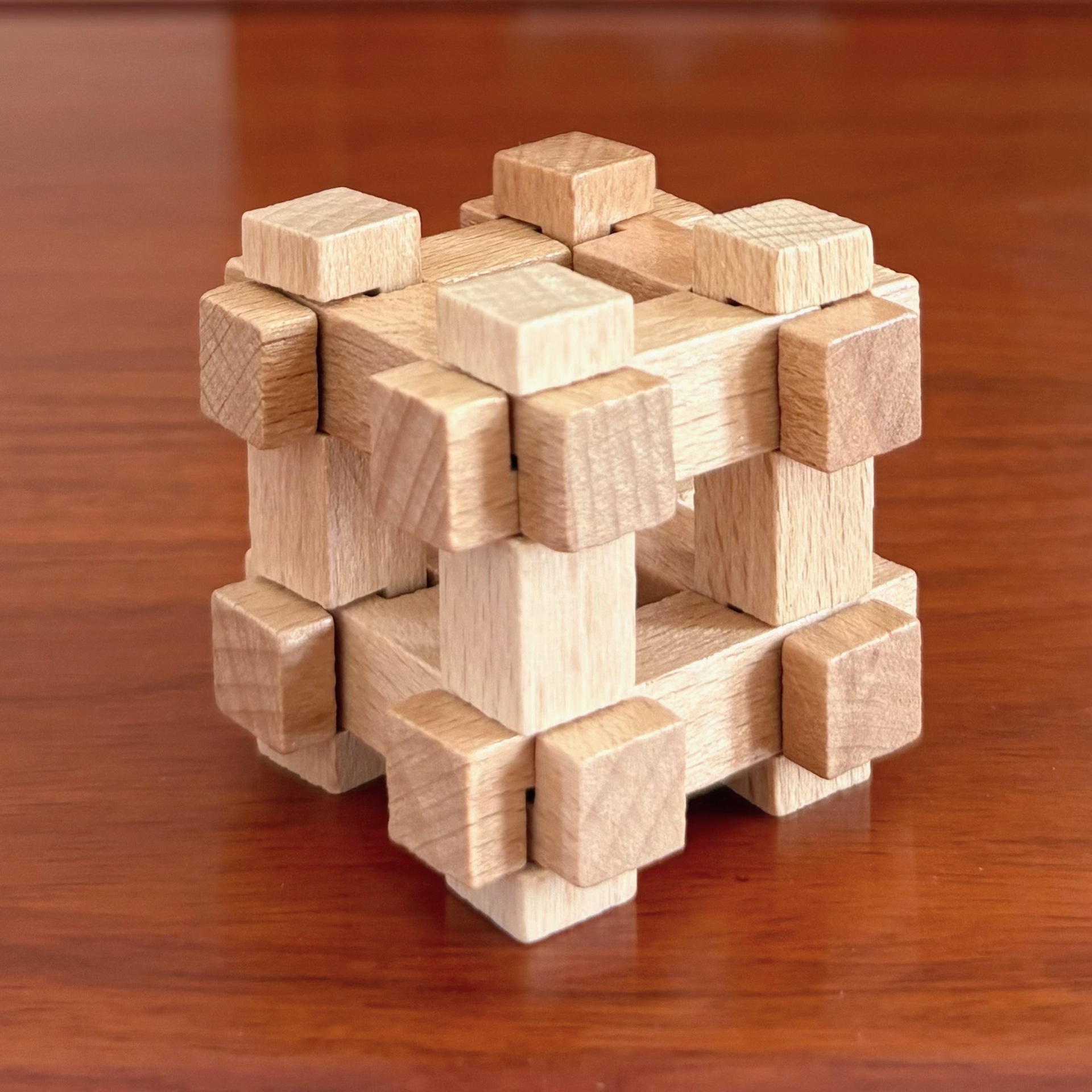 Luban Lock Kongming Lock conjunto completo juguetes educativos para Niños Estudiantes de la escuela primaria tamaño pequeño mini haya Kongming Lock fábrica fija