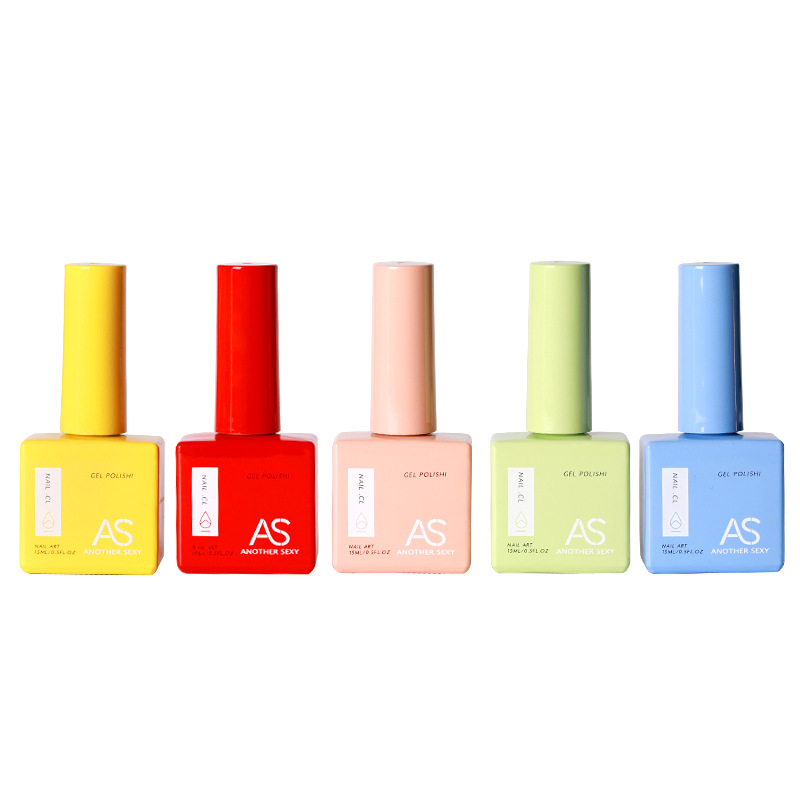 Internet celebridad esmalte de uñas pegamento 2021new traje de verano 60 popular color una botella un color pequeño conjunto para salón de uñas