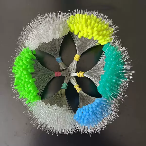 High permeability anti-wrapping bean space bean pole slightly bean locking bean sleeve eight-ring bean silicone rubber unloading line set accessories