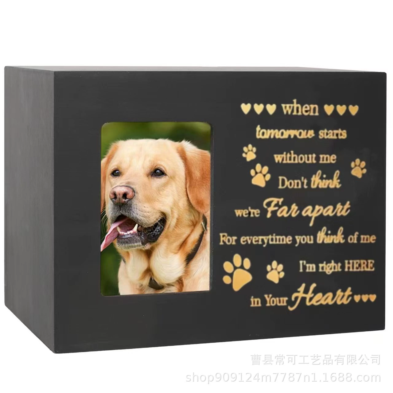 Деревянный ящик для кремации с фоторамкой, ящик для кремации домашних животных из цельного дерева, похоронный ящик для кошек и собак, мемориальный ящик с фоторамкой, гроб для кошек и собак, похоронный ящик