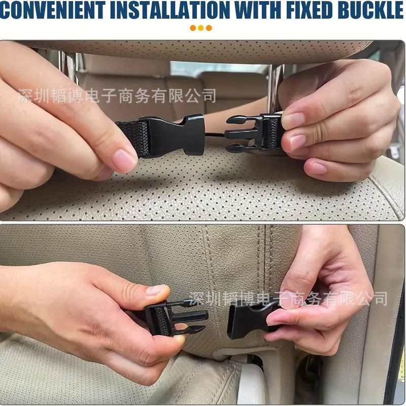 Car Rear Seat Anti-Kick Pad Car Rear Seat Protection Pad Car Anti-Dirty Waterproof with Storage Bag