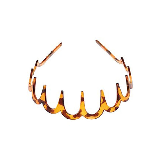 2025 New Face Washing Special Hairband with Teeth Anti-Slip Frizzy Hair Wave Headband Female High Skull Top Hair Clip 